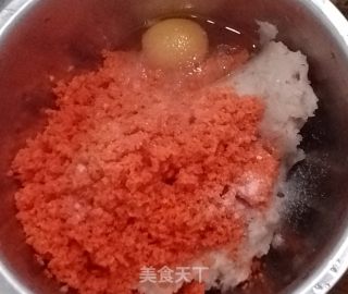 鸡胸脯版四喜丸子步骤1