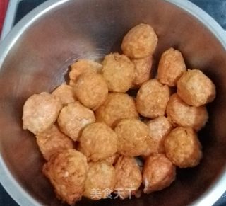 鸡胸脯版四喜丸子步骤2