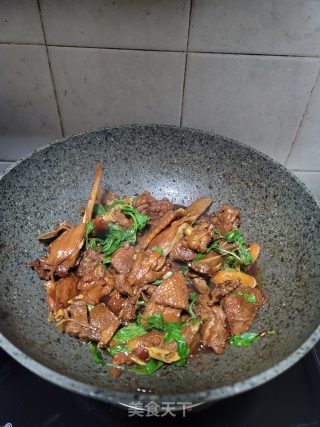 三杯鸭步骤16