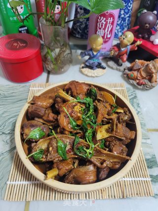 三杯鸭步骤17