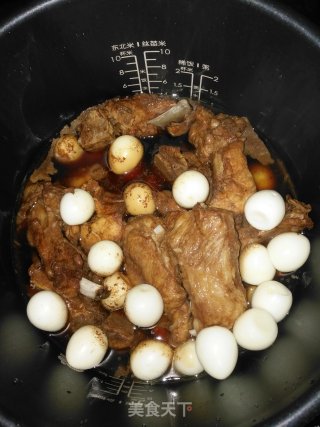 电饭锅红烧排骨步骤14