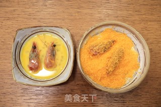 双味脆嫩炸虾排步骤9
