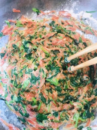 蔬菜丸子步骤4