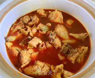 香菇土豆炖鸡步骤6