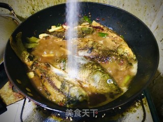 豆瓣鱼步骤7