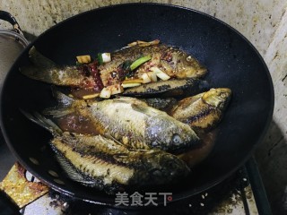 豆瓣鱼步骤6