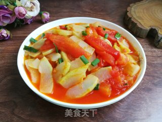 茄汁蒲瓜步骤7