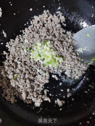 肉末粉皮步骤3