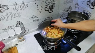 猪肉粉条炖豆皮步骤12