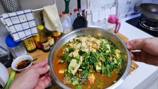 猪肉粉条炖豆皮步骤17