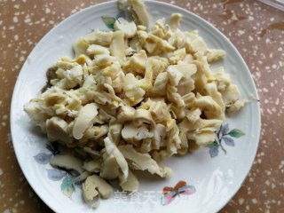 雷笋秋葵炒肉片步骤2