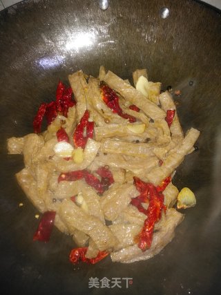 干煸魔芋丝步骤9