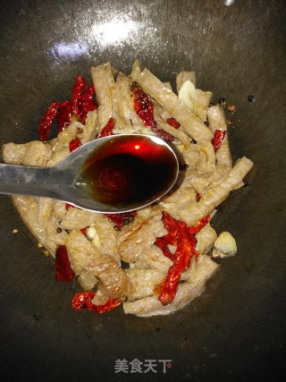 干煸魔芋丝步骤12