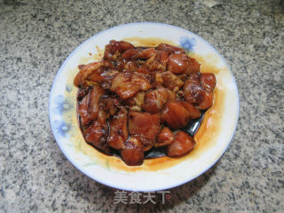 毛豆香菇鸡腿肉丁饭步骤11