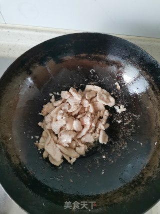 冬笋炒鸡片步骤4