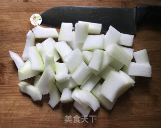 黑椒牛肉烩冬瓜步骤2