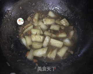 黑椒牛肉烩冬瓜步骤9