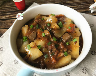黑椒牛肉烩冬瓜步骤10