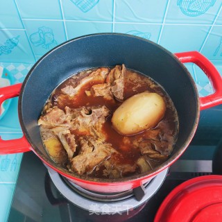 排骨烀土豆步骤12