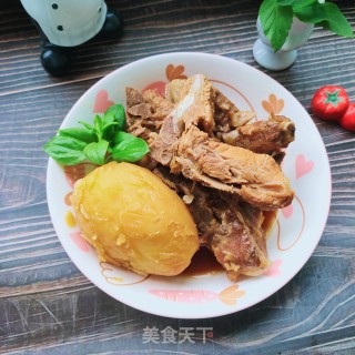 排骨烀土豆步骤13