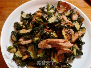 黄瓜干炒肉片步骤12