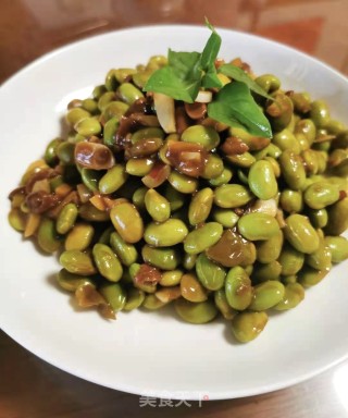 酱焖鲜毛豆步骤7