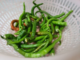 线椒炒笋子步骤3