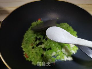 豆豉辣椒炒苋菜梗步骤4