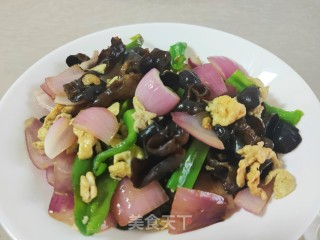 黑木耳洋葱炒蛋步骤10
