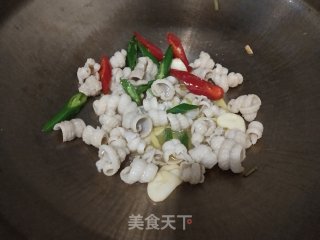 爆炒鱼肚步骤6