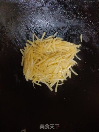 葱炒土豆丝步骤3
