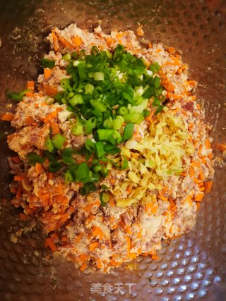 干炸豆渣丸子步骤4