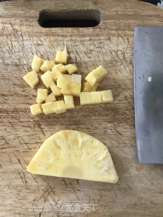 菠萝黄瓜虾仁步骤4