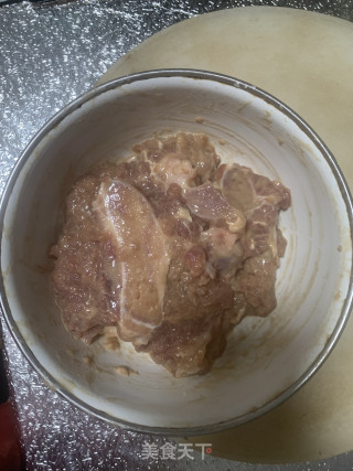 葱烤猪排步骤3