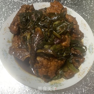 葱烤猪排步骤11