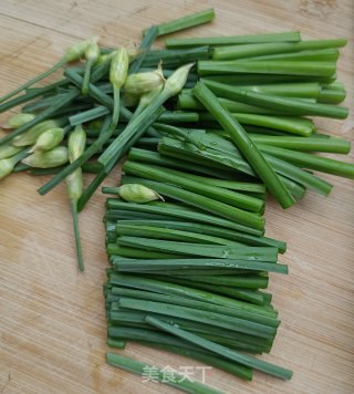 韭苔炒豆腐步骤2