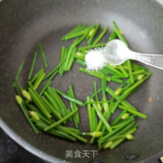 韭苔炒豆腐步骤14