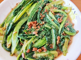 豆豉麦菜步骤8