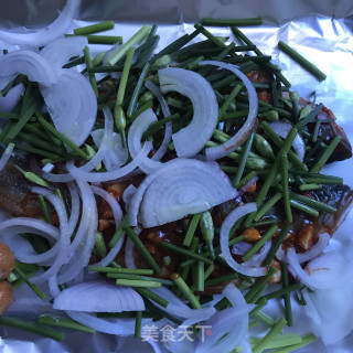 香辣烤鲈鱼步骤8