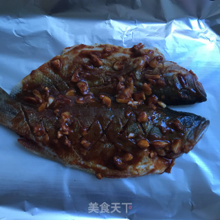 香辣烤鲈鱼步骤7