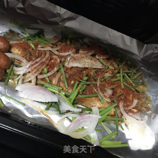 香辣烤鲈鱼步骤10
