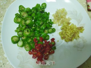 双椒藕丁步骤2