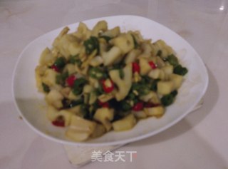 双椒藕丁步骤9