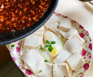 豆腐蒸鸡蛋步骤8