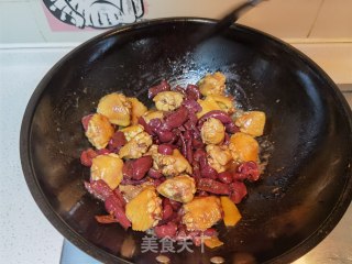 小鸡翅炖红蘑步骤10