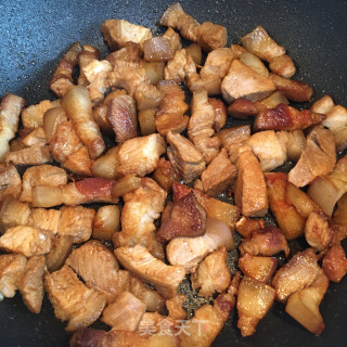腐竹鹌鹑蛋烧肉步骤6