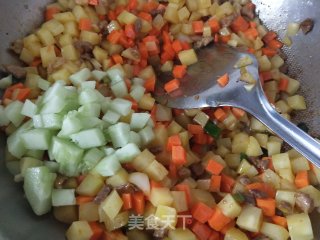 炒四丁步骤8