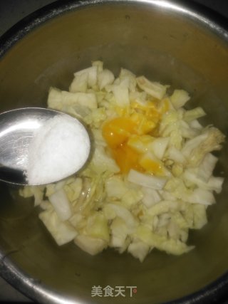 包菜蛋饼步骤3