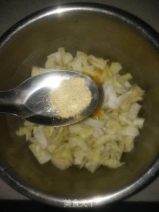 包菜蛋饼步骤4