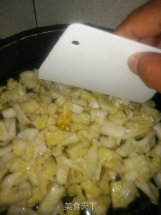包菜蛋饼步骤6